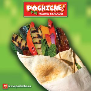 Wrap Légumes Grillées Pochiche
